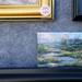 A tiny painting by Ann Arbor artist Steve Davis in his booth during the State St. Art Fair on Wednesday, July 17, 2013. Melanie Maxwell | AnnArbor.com
